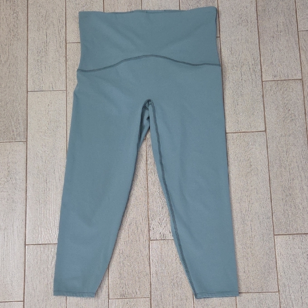 SPANX Teal 1X Workout Leggings